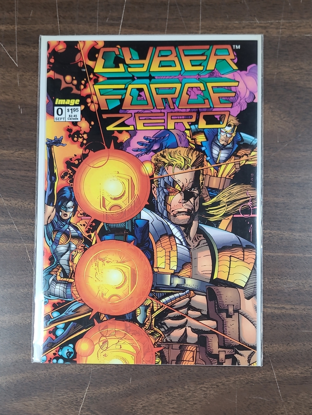 Cyber Force Zero #0 Comic Book - September Bagged